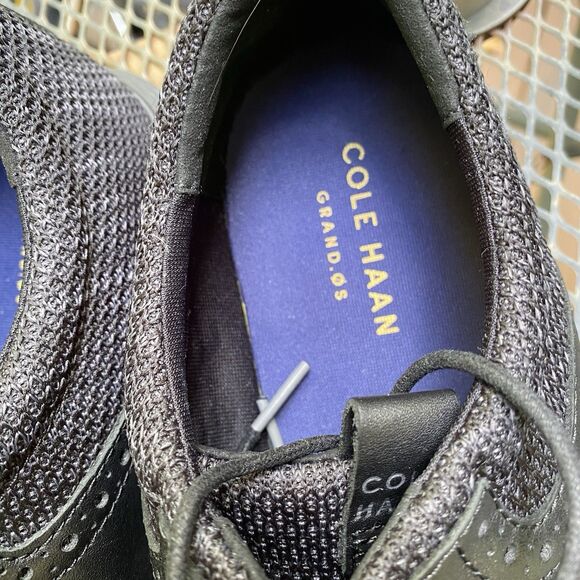 Cole Haan Grand OS Knit Oxford Mens US Size 10.5 M Black Sneakers Shoes C31341 main image 15
